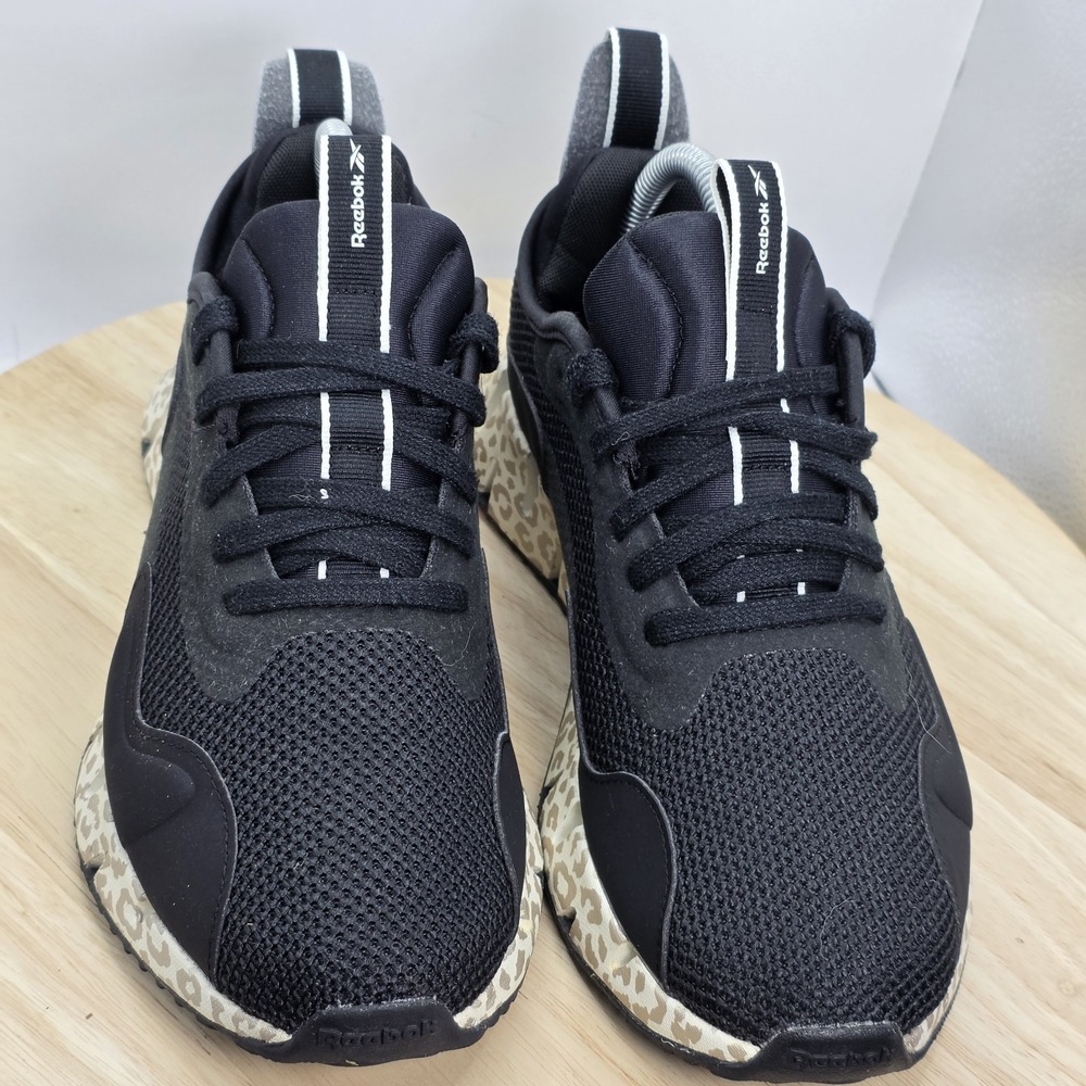 Women's Size 8.5 - Reebok Zig Dynamica GV8806 Black Print Casual Shoes‎ Sneakers - Picture 4 of 9